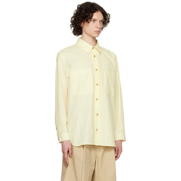  르셉템버 LE17SEPTEMBRE Yellow Layered Shirt 231495M192010