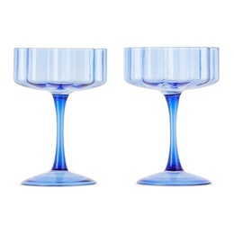 Fazeek Blue Wave Coupe Glass Set 231507M800000