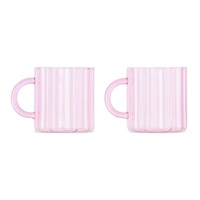 Fazeek Pink Wave Mug Set 231507M804001