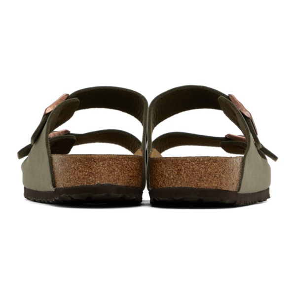 버켄스탁 버켄스탁 Birkenstock Taupe Regular Arizona Sandals 231513M234000