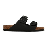 버켄스탁 Birkenstock Black Regular Arizona Soft Footbed Sandals 231513M234003