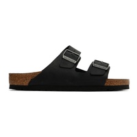 버켄스탁 Birkenstock Black Regular Arizona Soft Footbed Sandals 231513M234005