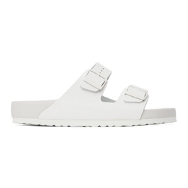버켄스탁 Birkenstock White Regular Arizona Sandals 231513M234027