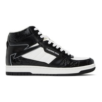 베이프 BAPE White & Black Sta 88 Mid #1 Sneakers 231546M237063