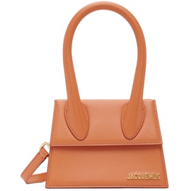자크뮈스 JACQUEMUS Orange Le Chiquito Moyen Bag 231553F046028