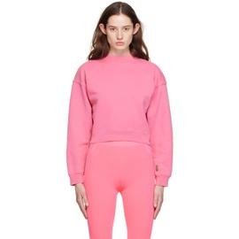 자크뮈스 JACQUEMUS Pink Le Sweatshirt Corto Sweatshirt 231553F098008