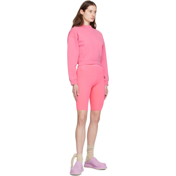  자크뮈스 JACQUEMUS Pink Le Sweatshirt Corto Sweatshirt 231553F098008