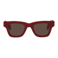 자크뮈스 JACQUEMUS Red Le Raphia Les Lunettes Nocio Sunglasses 231553M134015