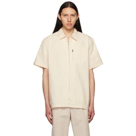 자크뮈스 JACQUEMUS 오프화이트 Off-White Le Raphia La Chemise Banho Shirt 231553M192036