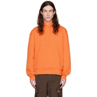 자크뮈스 JACQUEMUS Orange Le Sweatshirt Brode Hoodie 231553M202004