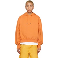 자크뮈스 JACQUEMUS Orange Le Sweatshirt Camargue Hoodie 231553M202008
