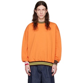 자크뮈스 JACQUEMUS Orange Le Sweatshirt Lasso Sweatshirt 231553M204005