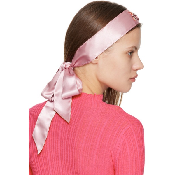  Rose Murdoch Pink Crystal-Cut Headband 231581F018000