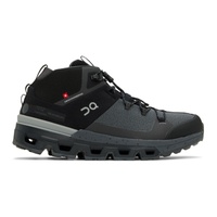 On Black Cloudtrax Sneakers 231585M236005