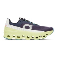 Gray & Yellow Cloudmonster Sneakers 231585M237011