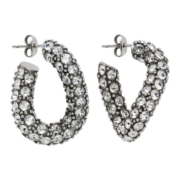 이자벨마랑 이자벨마랑 Isabel Marant Silver Funky Ring Earrings 231600F022006