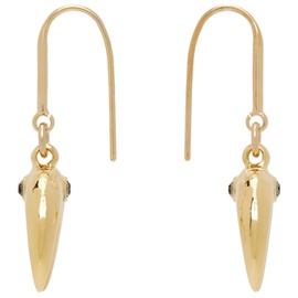 이자벨마랑 Isabel Marant Gold Other Side Moon Earrings 231600F022009