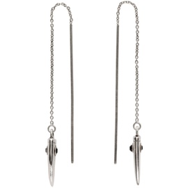 이자벨마랑 Isabel Marant Silver Other Side Earrings 231600F022010