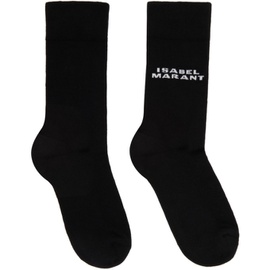 이자벨마랑 Isabel Marant Black Dawi Socks 231600F076005