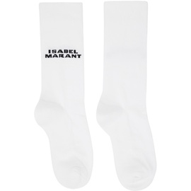 이자벨마랑 Isabel Marant White Dawi Socks 231600F076006