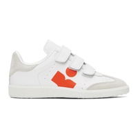 이자벨마랑 Isabel Marant White & Orange Sneakers 231600F128009