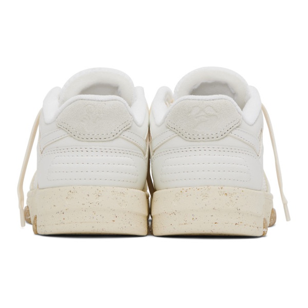  오프화이트 Off-White & White Out Of Office Slim Sneakers 231607F128038