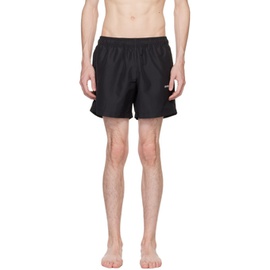 오프화이트 Off-White Black Diag Outline Swim Shorts 231607M208000