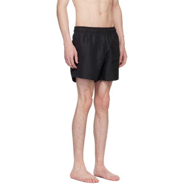  오프화이트 Off-White Black Diag Outline Swim Shorts 231607M208000