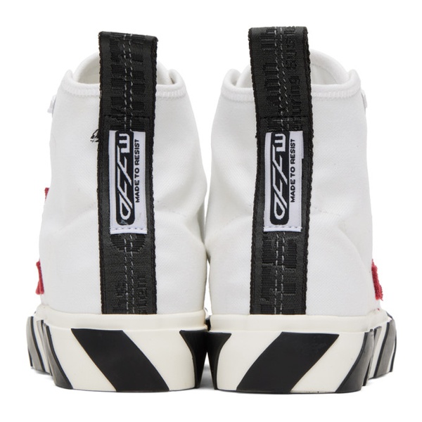  오프화이트 Off-White White Vulcanized Sneakers 231607M236013