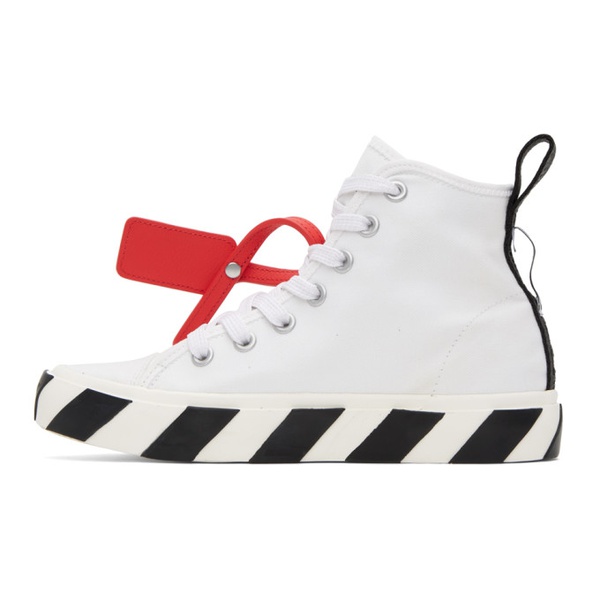 오프화이트 Off-White White Vulcanized Sneakers 231607M236013