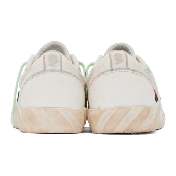  오프화이트 Off-White Distressed Vulcanized Sneakers 231607M237052