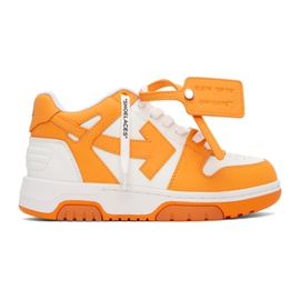 오프화이트 Off-White Orange Out Of Office Sneakers 231607M237060