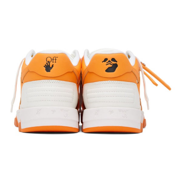  오프화이트 Off-White Orange Out Of Office Sneakers 231607M237060