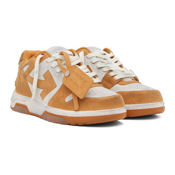  오프화이트 Off-White Orange & White Out Of Office Vintage Sneakers 231607M237065