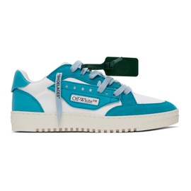 오프화이트 Off-White Blue & White 5.0 Sneakers 231607M237071