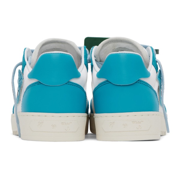  오프화이트 Off-White Blue & White 5.0 Sneakers 231607M237071