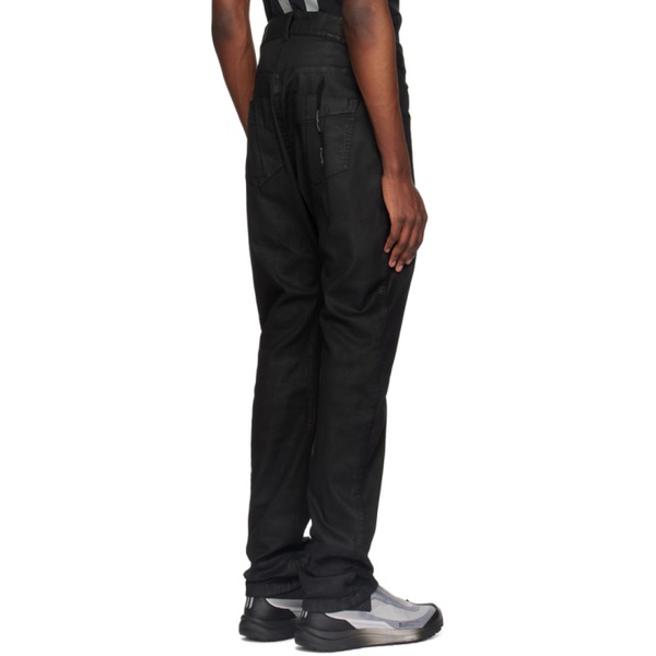  11 바이 보리스 비잔 사베리 11 by 보리스 비잔 사베리 Boris Bidjan Saberi Black P1C Coated Jeans 231610M191004
