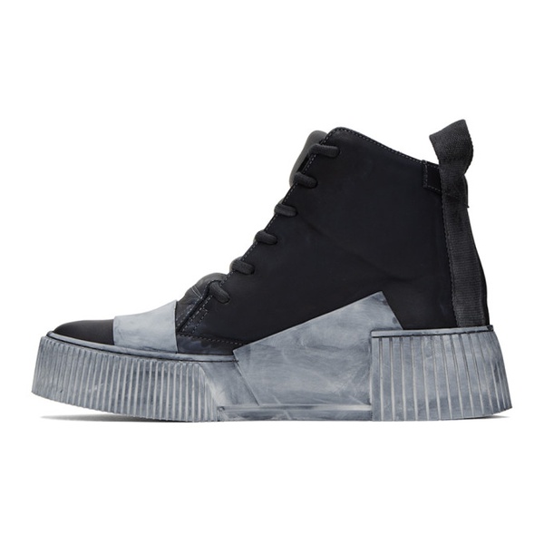  보리스 비잔 사베리 Boris Bidjan Saberi Black Bamba 1.1 Sneakers 231616M236001