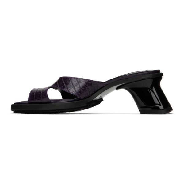  이티스 EYTYS Purple Ava Heeled Sandals 231640F125001