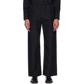 르메르 LEMAIRE Black Belted Easy Trousers 231646M191031