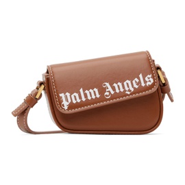 팜엔젤스 Palm Angels Brown Mini Crash Bag 231695F048021