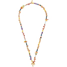 팜엔젤스 Palm Angels Multicolor Palm Beads Necklace 231695M145004