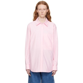 우영미 WOOYOUNGMI Pink Pocket Shirt 231704F109002