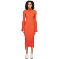 SIMONMILLER Orange Zumi Midi Dress 231708F054002