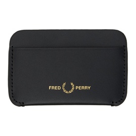 Fred Perry Black Stamp Card Holder 231719M163000