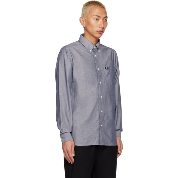  Fred Perry Gray M4695 Shirt 231719M192004