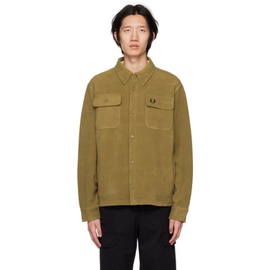 Fred Perry Khaki Relaxed-Fit Shirt 231719M192010
