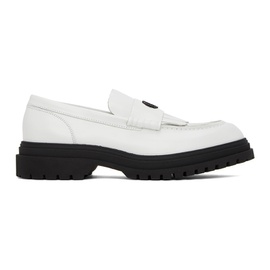 Fred Perry White Tassel Loafers 231719M231001