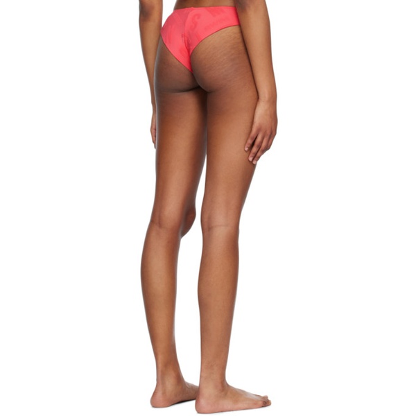  모스키노 Moschino Pink O-Ring Bikini Bottoms 231720F105003