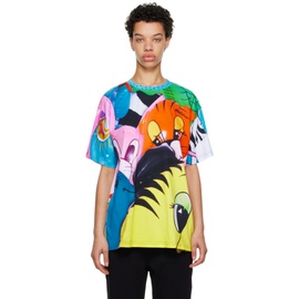 모스키노 Moschino Multicolor Inflatable Animals T-Shirt 231720F110038